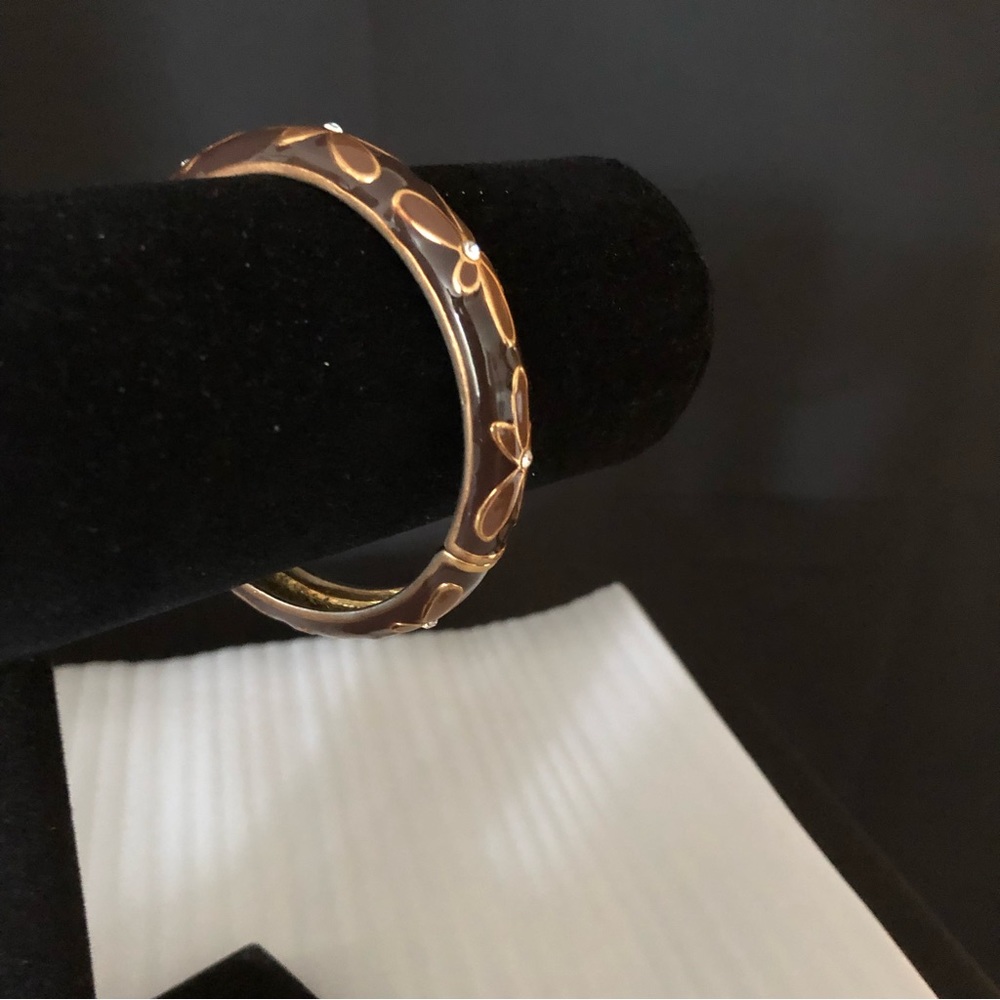 Enameled Cuff Bracelet